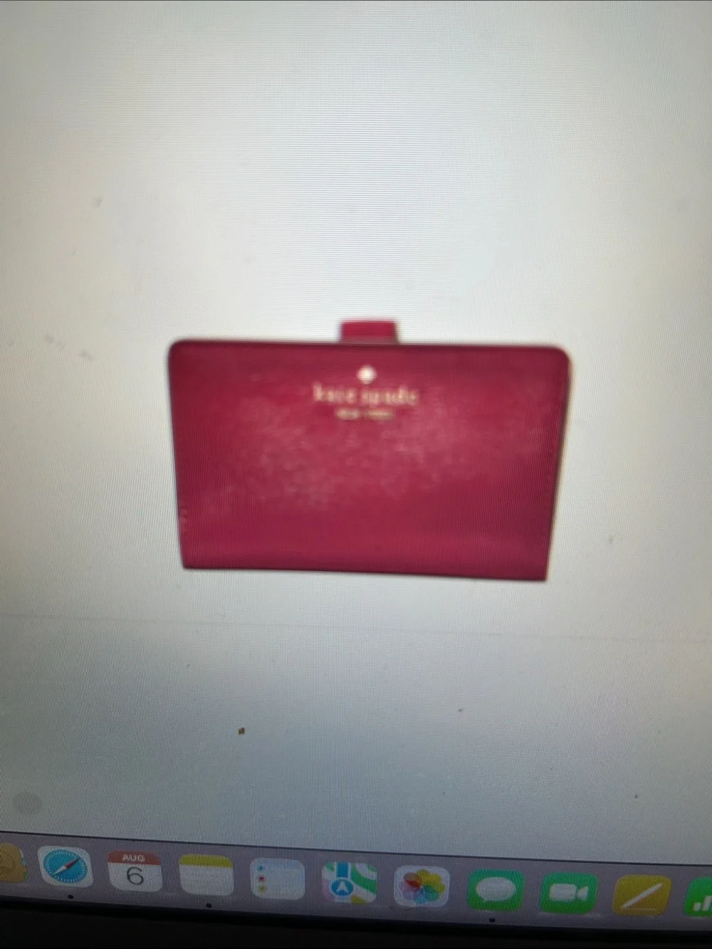 Dumping Suede Satchel Bag - Red Jam NWT